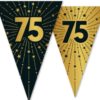 Flaggbanner 75 år golden celebrations 10 meter