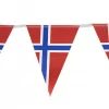 Triangle flaggbanner norske flagg 3,6m