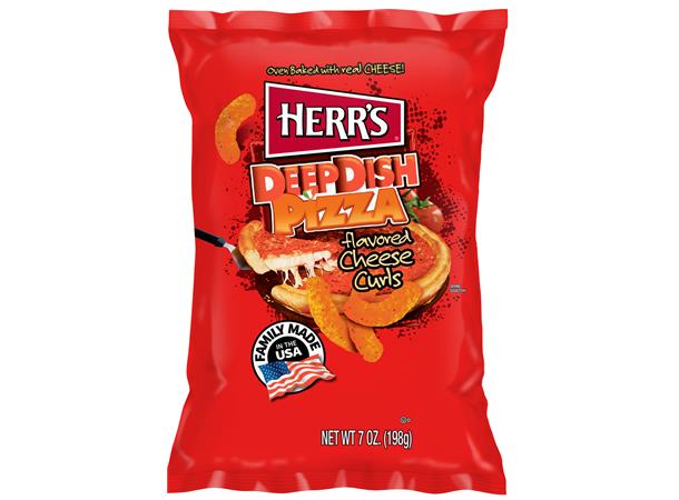 Herr's Deep dish pizza cheese curls 170g