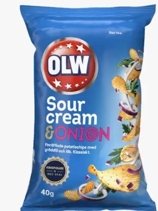 OLW SOUR CREAM & ONION 40g