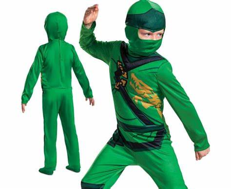 Ninjago Lloyd kostyme 3-4 år
