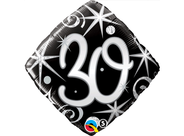 30 Elegant Sparkles & Swirls 18" Suprafoil