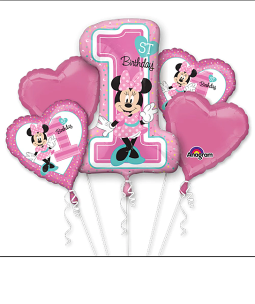 Bukett MINNIE MOUSE 1ST BIRTHDAY