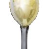 Folieballong Champagneglass