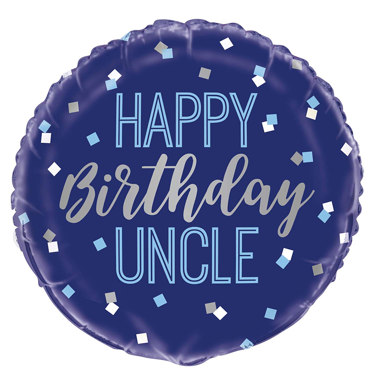 Birthday uncle folieballong
