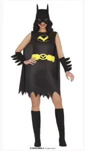 Batman kostyme dame S