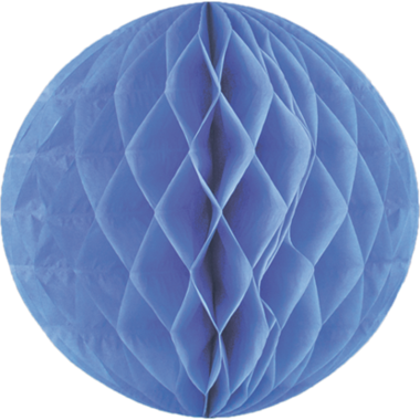 Mega honeycomb papirball blå 50 cm