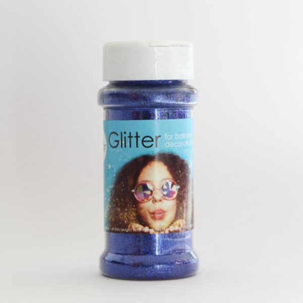 Løst glitter mørkeblått