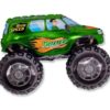 Big wheel green folieballong 68cm