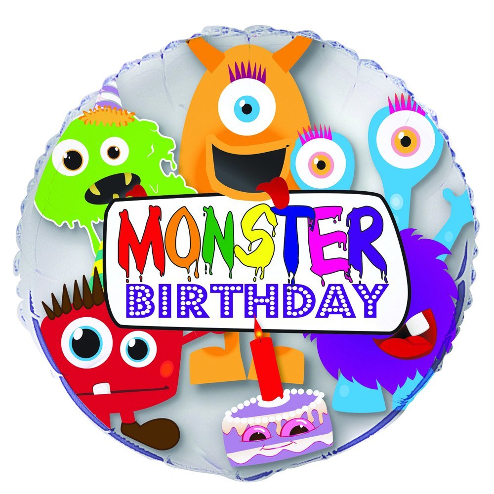 Monster birthday folie