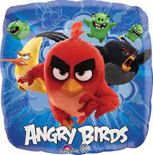 Angry birds firkant olie