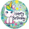 Happy birthday unicorn folie