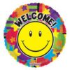 Smiley welcome! foil balloon