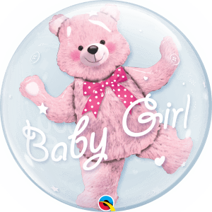 Baby Pink Bear 24R Double Bubble