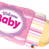 Welcome Baby Bottle pink