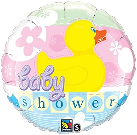 Baby Shower Rubber Duckie 18" 46 cm
