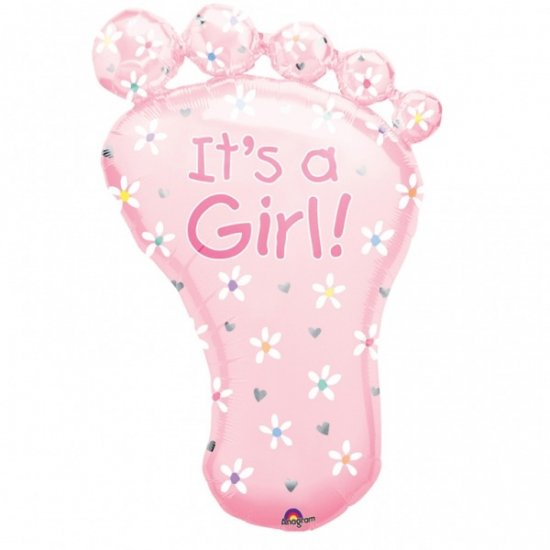 ITS A GIRL FOOT SUPERSHAPE