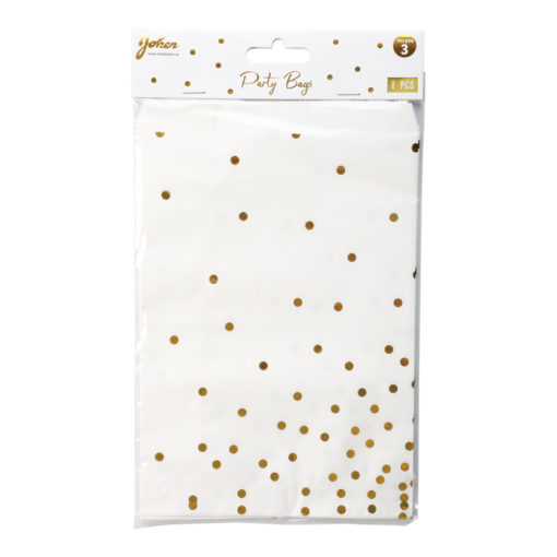 Godteposer i papir gold 8pk