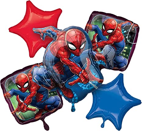Spiderman ballongbukett