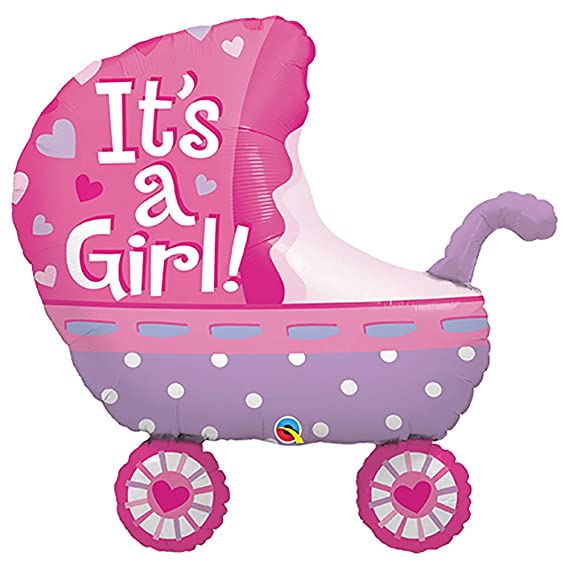 It`s a Girl Baby Stroller 89 cm