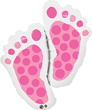 Baby Feet Pink 35"