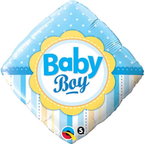 Baby Boy Dots & Stripes 18R (45 CM) Suprafoil