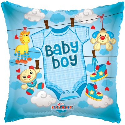 Baby boy baby clothes foil balloon