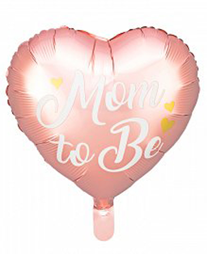 Mom to be rosa folieballong