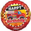 Folieballong fire truck birthday