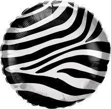 Microfoil zebra stripes pattern