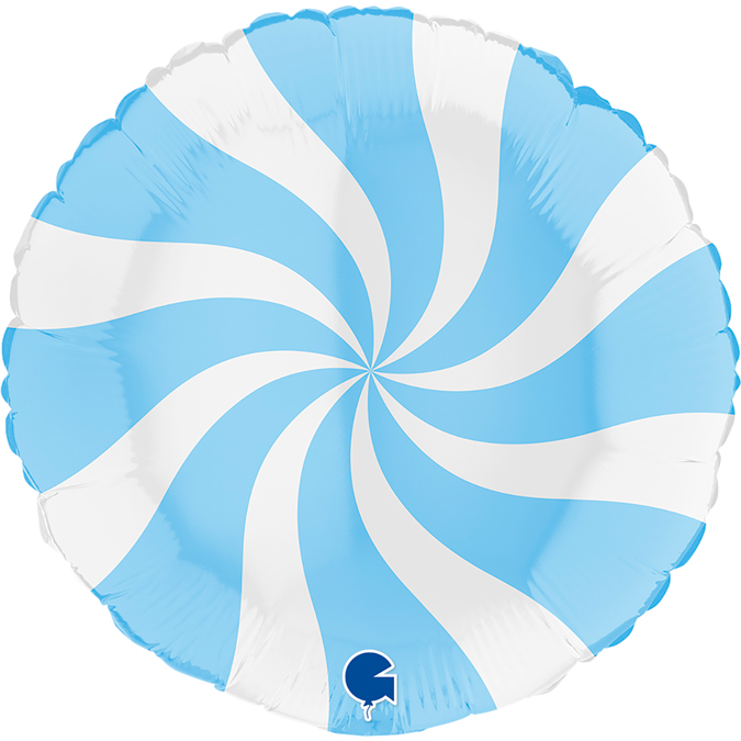 Swirl lysblå 46 cm