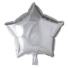 Folieballong Stjerne sølv