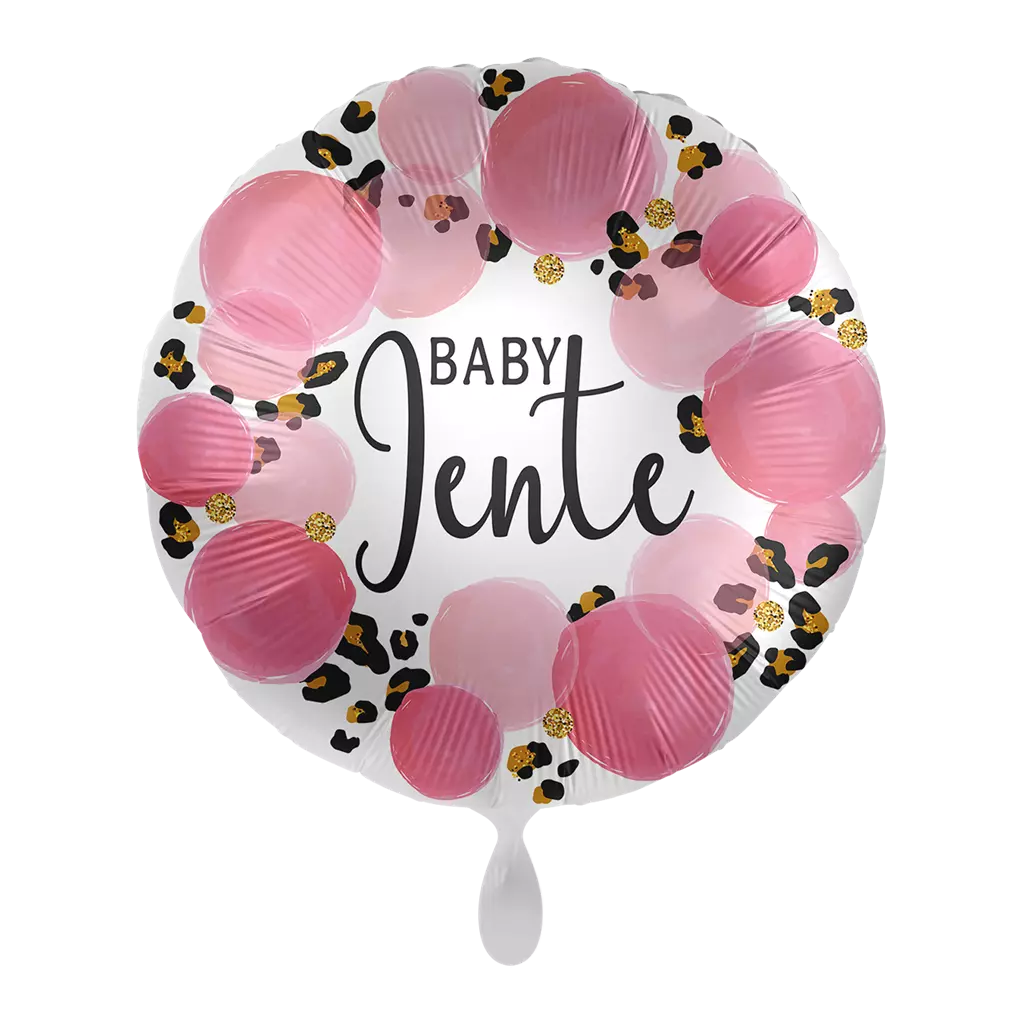 Baby Jente - Rosa prikker ballong