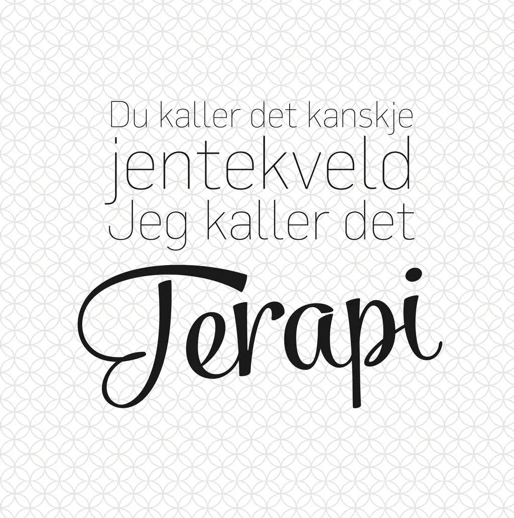 Servietter Jentekveld terapi hvit 20pk