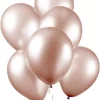 Pearl rose gold ballonger 10 pk