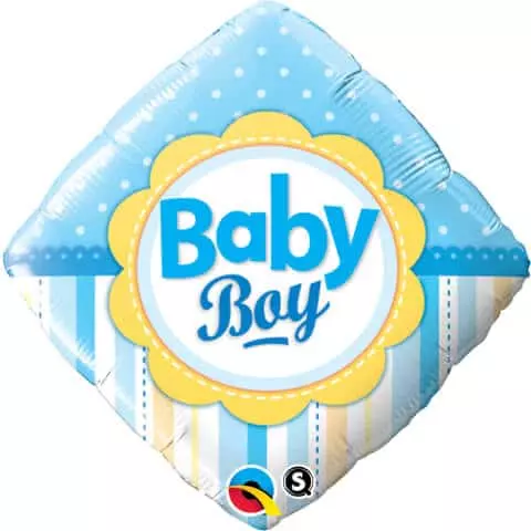 Baby Boy Dots & Stripes 18R (45 CM) Suprafoil