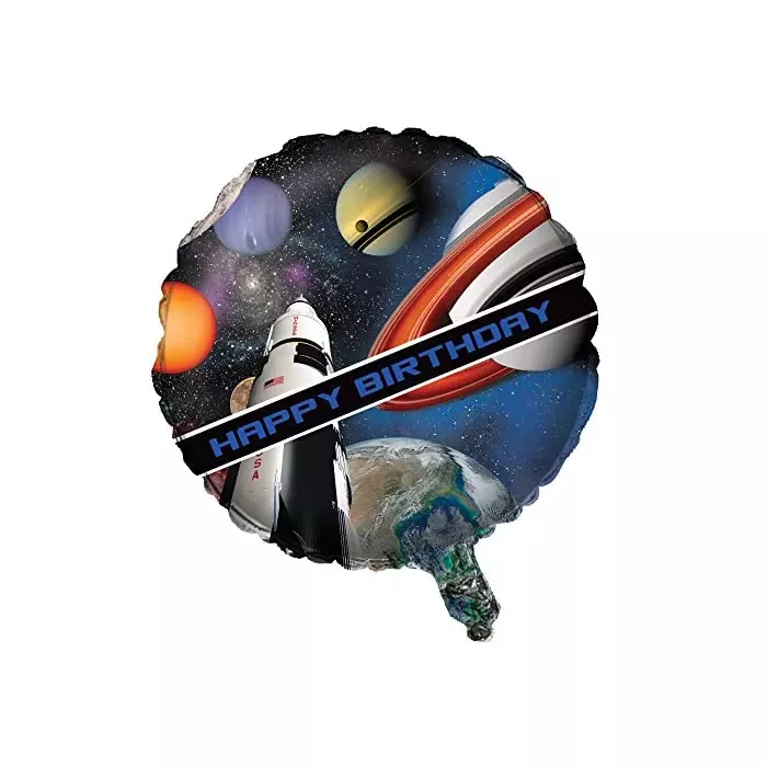 Folie romrakettbursdag