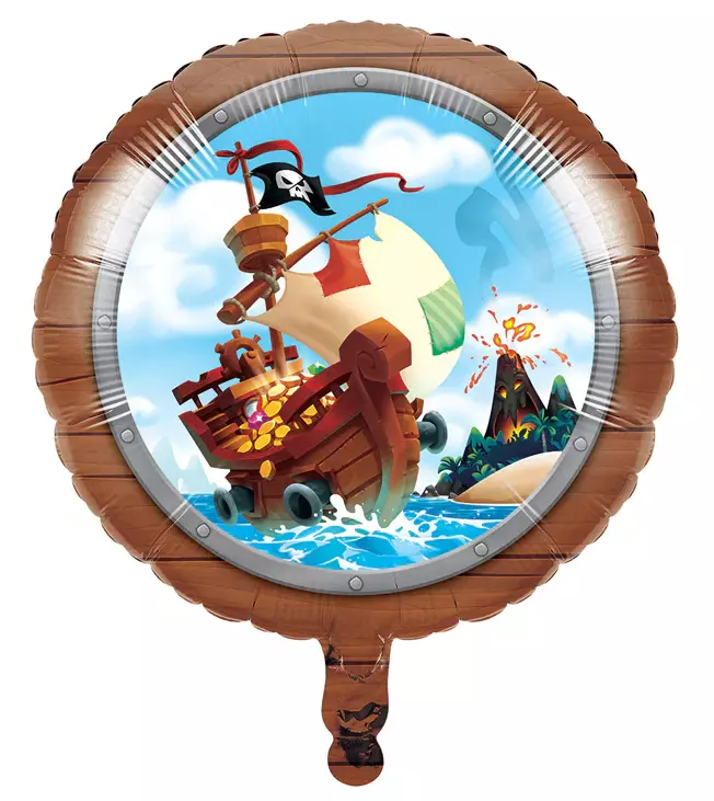 Sjørøverskatt folieballong