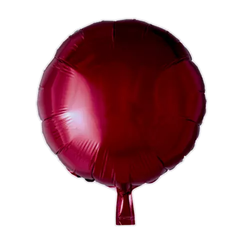 Rund folie burgunder