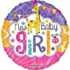 new baby girl ballong