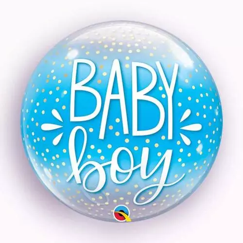 Bubbles blå baby boy