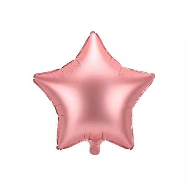 Rosegold stjerne folie