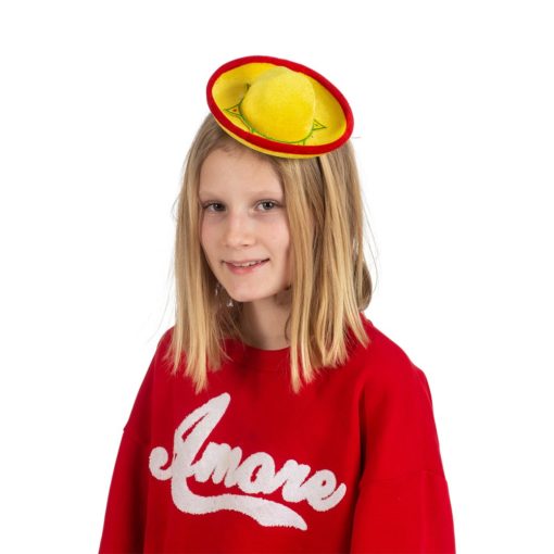 Mini sombrero gul