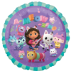 Gabby's Dollhouse folieballong rund
