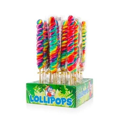 Lollipop twist pop rainbow small 40g