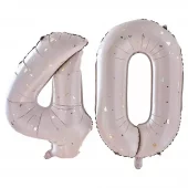40 år milestone folietall 66cm