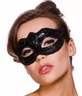 Verona øyemaske svart
