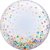 Deco Bubble Colourful Confetti Dots