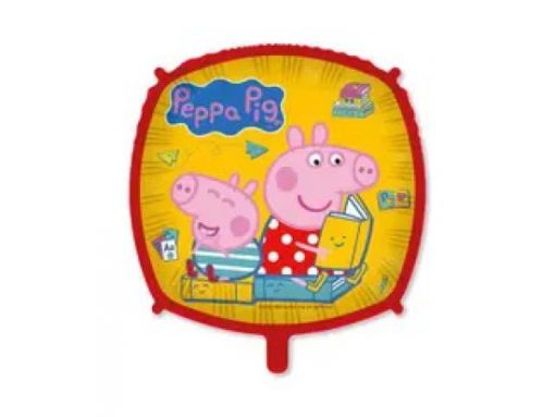 Peppa pig square folieballong