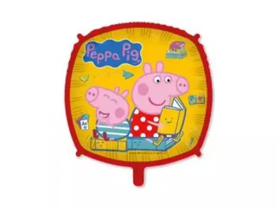 Peppa pig square folieballong